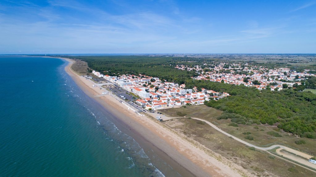 Plage proche du clos du bourg, camping Saint Jean de Monts